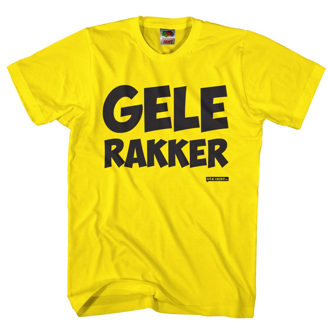 grens Renovatie knoop Gele rakker - Gekshirt - Leuke gekke t-shirts
