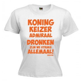 zelf Verslaving herberg Koningsdag shirts - Gekshirt - Leuke gekke t-shirts