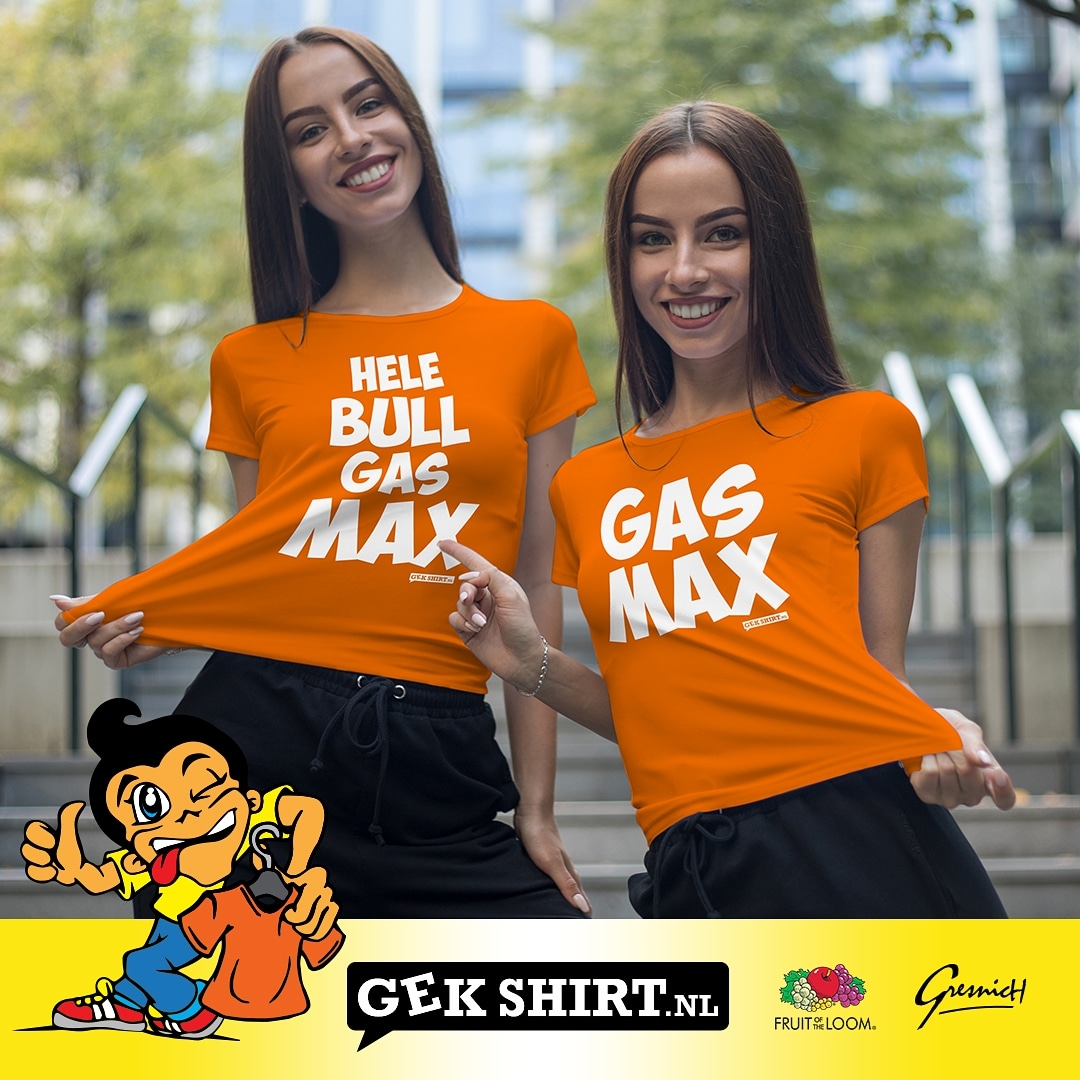 Max Verstappen fan - gekke t-shirts